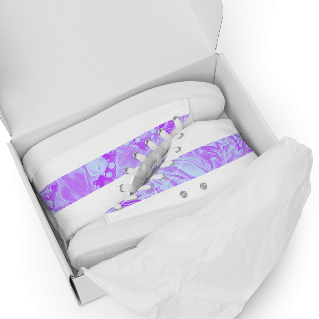 Breathe - Plasma Pink - Mens High Tops