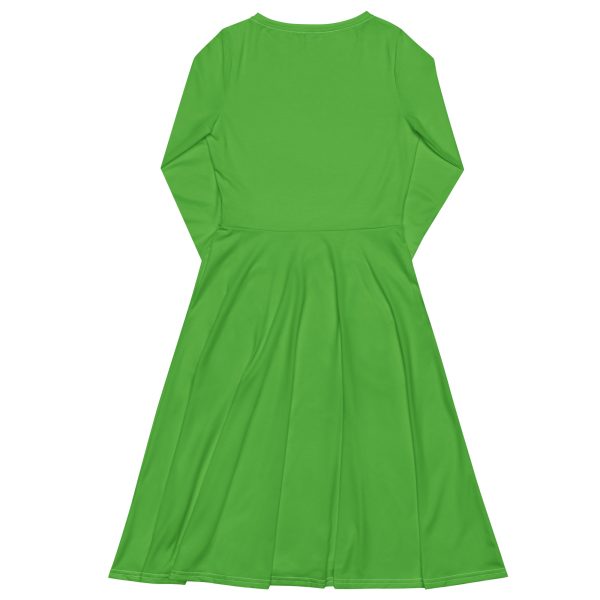 Radiant Beauty Midi Dress – Kelly Green - Image 3