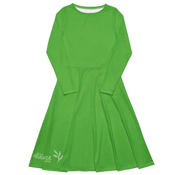 Radiant Beauty Midi Dress – Kelly Green