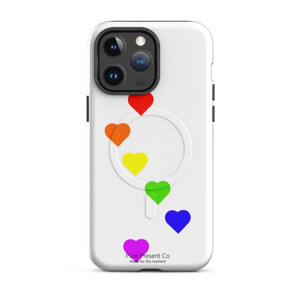 Pride Hearts iPhone® MagSafe® Tough Case - Image 5