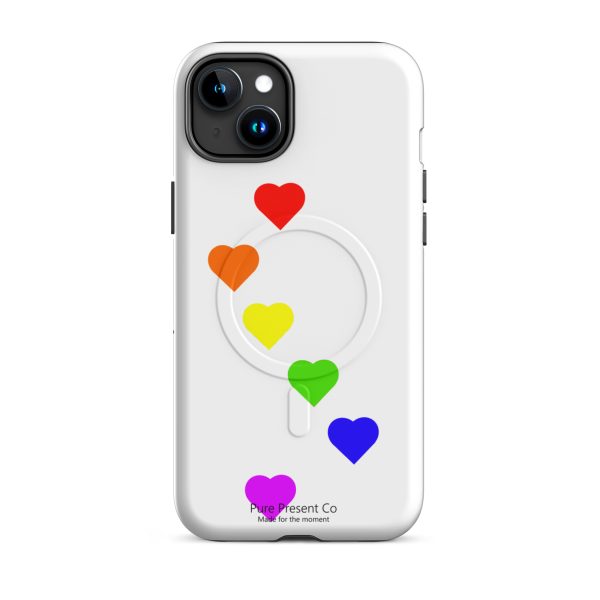 Pride Hearts iPhone® MagSafe® Tough Case - Image 6