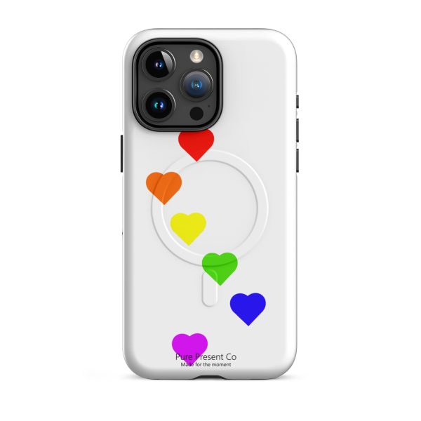 Pride Hearts iPhone® MagSafe® Tough Case - Image 8