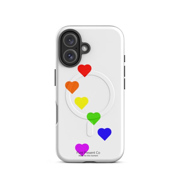 Pride Hearts iPhone® MagSafe® Tough Case - Image 9