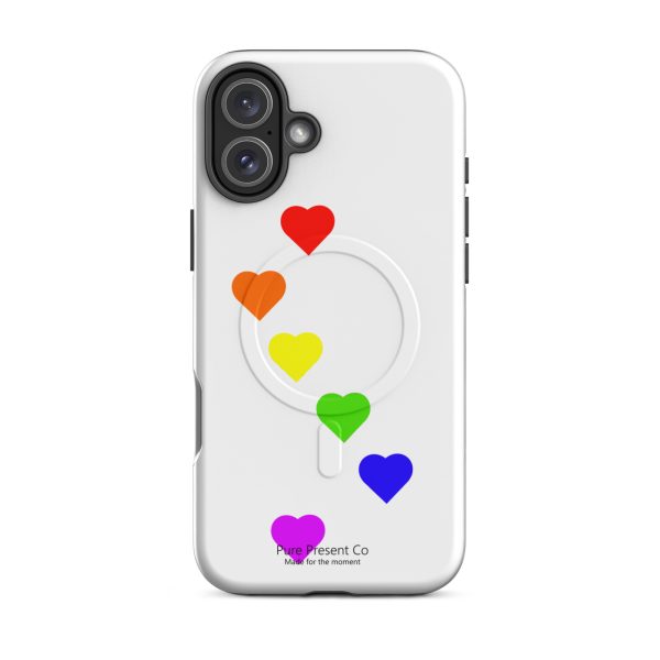 Pride Hearts iPhone® MagSafe® Tough Case - Image 10
