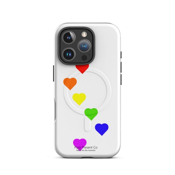 Pride Hearts iPhone® MagSafe® Tough Case - Image 11