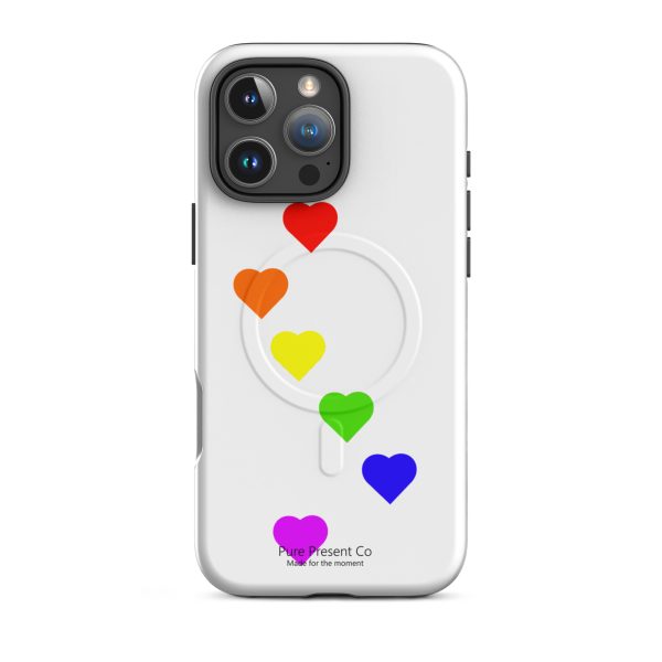 Pride Hearts iPhone® MagSafe® Tough Case - Image 12