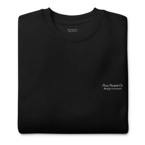 Pure Present Co Classic Sweatshirt - Black