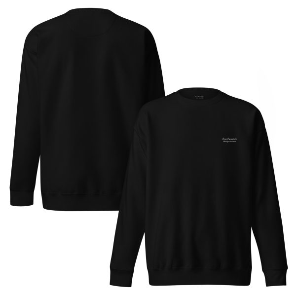 Pure Present Co Classic Sweatshirt - Black - Image 2