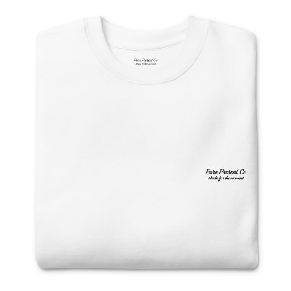 Pure Present Co Classic Sweatshirt - White